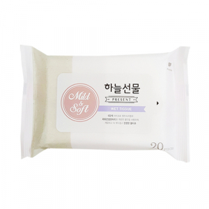 하늘선물 휴대용 물티슈 20매