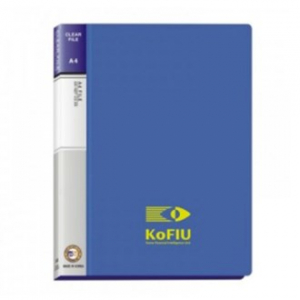 클리어 화일 PVC장식 20P