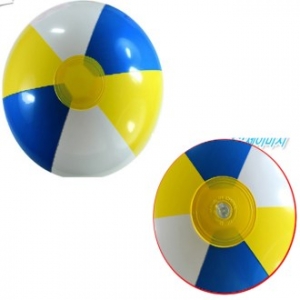 삼색 비치볼 노랑 38CM~40CM