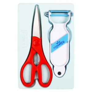 에쉐르 주방가위 + 채판 야채칼 2종 세트