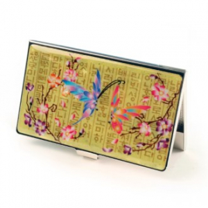 [명함지갑] 자개 명함케이스 (훈민꽃나비)