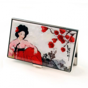 [명함지갑] 자개 명함케이스 (황진이)