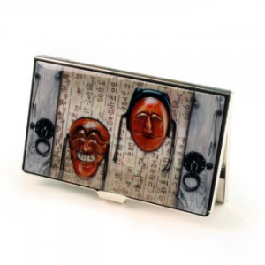 [명함지갑] 자개 명함케이스 (하회탈2)