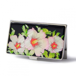 명함지갑 자개 명함케이스 무궁화