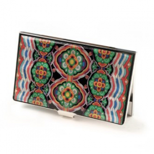 명함지갑 자개 명함케이스 기와단청