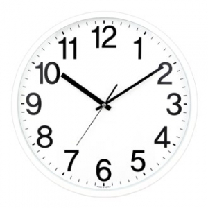 삼육이 원형 벽시계 (화이트)