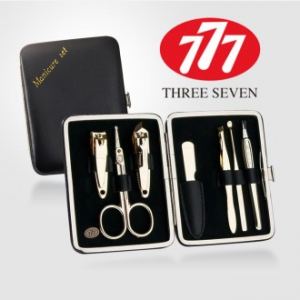 TS-343EG 777 손톱깎이 메탈 가죽 7p 세트