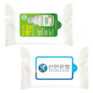 뉴행복 CL20-01 화이트 20매 매직 물티슈