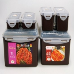 키친플라워 스마트돔 김치통 6종세트(741202)