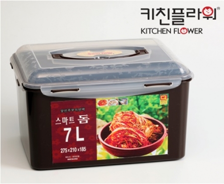 키친플라워 스마트돔 김치통 7리터 #2