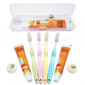 치과용 크리스탈캡 미세모 + 페리오 + 치실 / 칫솔 치약