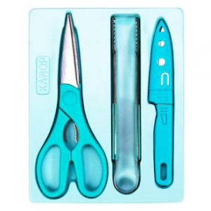 에쉐르 편한 주방 가위 + 과도 + 집게