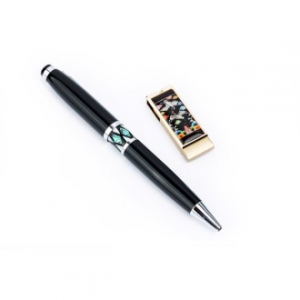 USB자개 볼펜2종 세트 흉배적 8G