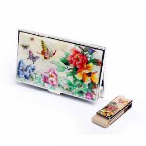 자개 USB 2종 세트 나비목단백 8G