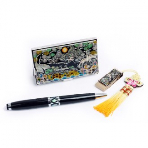 자개 USB 3종 세트 십장생 8G