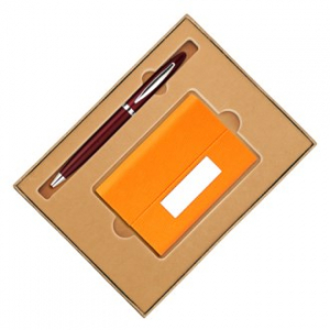 엘레강스 볼펜+칼라 명함케이스 2종 Set