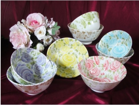 [그릇세트] 로즈가든 공대 8종 세트 #2