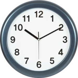 원형 펄 벽시계