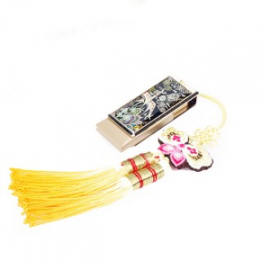 한국 전통 자개 USB 십장생