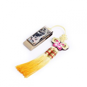 한국 전통 자개 USB 사슴송학