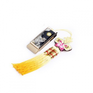 한국 전통 자개 USB 백호