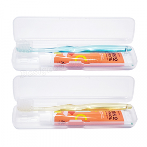 치과용 크리스탈캡 미세모 칫솔+페리오 치약 / 칫솔 치약 세트