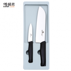에쉐르 식도, 과도 2P 세트 블랙
