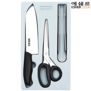에쉐르 고급 가위 03+식도+집게 세트