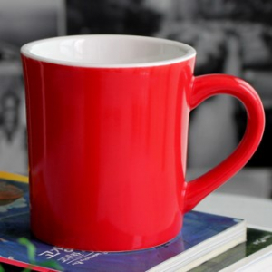 모던 엔젤 머그- 레드
