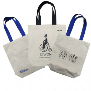 드림 에코백(미색) 끈칼라 소형