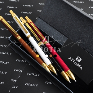 [아모티아] 스텔링골드 금속 볼펜