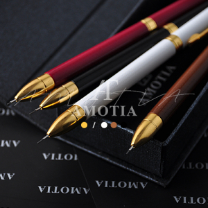 [아모티아] 스텔링 골드 금속 샤프