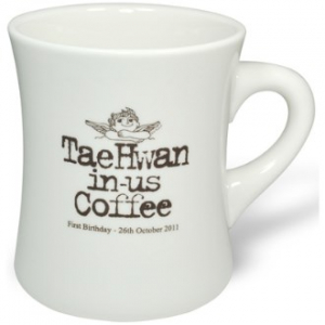 장구 머그컵 화이트- 대