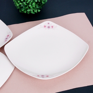 홍매화 사각 접시 2P (10