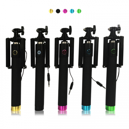 블랙 유선 셀카봉 #2