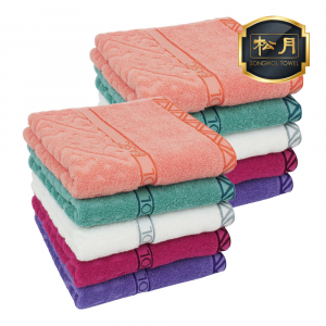 [송월타올] 베이직 에스닉40 세면타올 140g