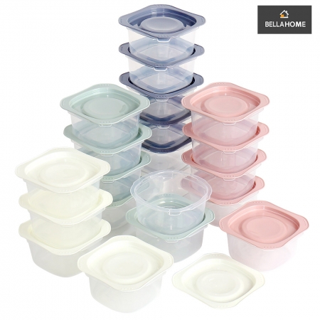 [벨라홈] 집밥 전자레인지용기 20종세트(CN6910)