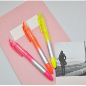 크리스탈 국산 잉크 형광펜