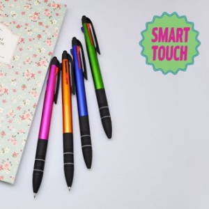 터치 보보 3색 볼펜 불투 삼색 볼펜