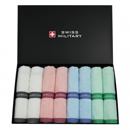 스위스밀리터리 120g 면사 타올 8P #2