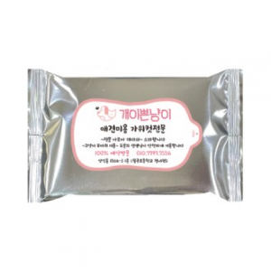 깨끗한 물누리 은지 물티슈 20매