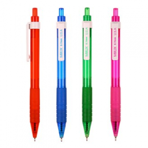 밀룩스 니들 칼라 볼펜 0.7mm 독일 잉크