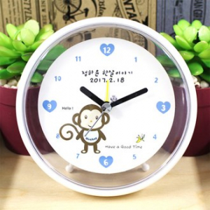 아크릴 투명 탁상시계