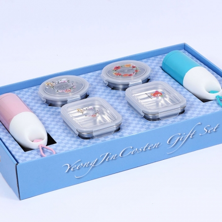 하트 고리 텀블러 스텐 밀폐용기 세트 #4