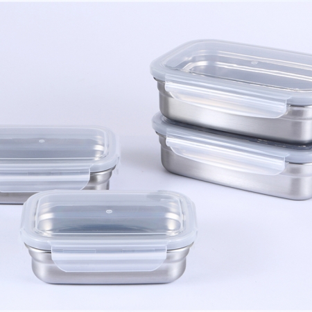 사각스텐밀폐용기세트 #6