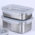 작은이미지: 스텐 사각 밀폐용기 1300 #4