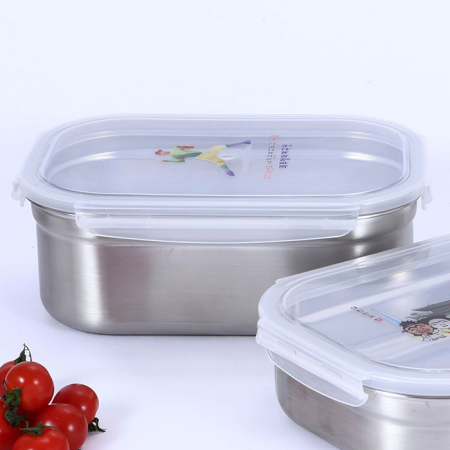 사각 스텐 밀폐용기 1900 #4