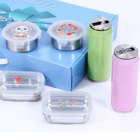 캔 텀블러 스텐 밀폐용기 세트 #3