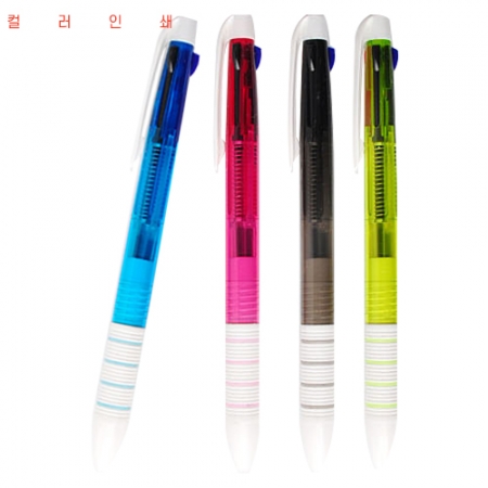 뉴링 3색 볼펜 (컬러 인쇄) #2