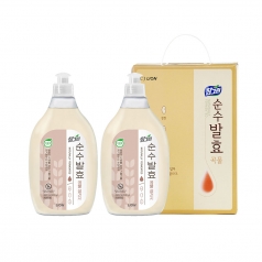 참그린 곡물 주방세제 용기 500g 2P